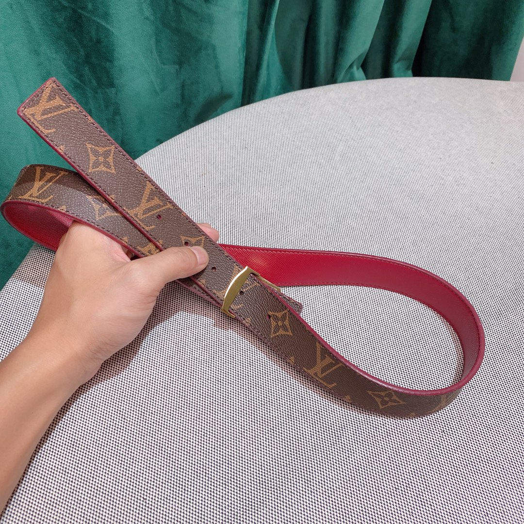 L*ouis V*uitton Belts Top Quality 30MM