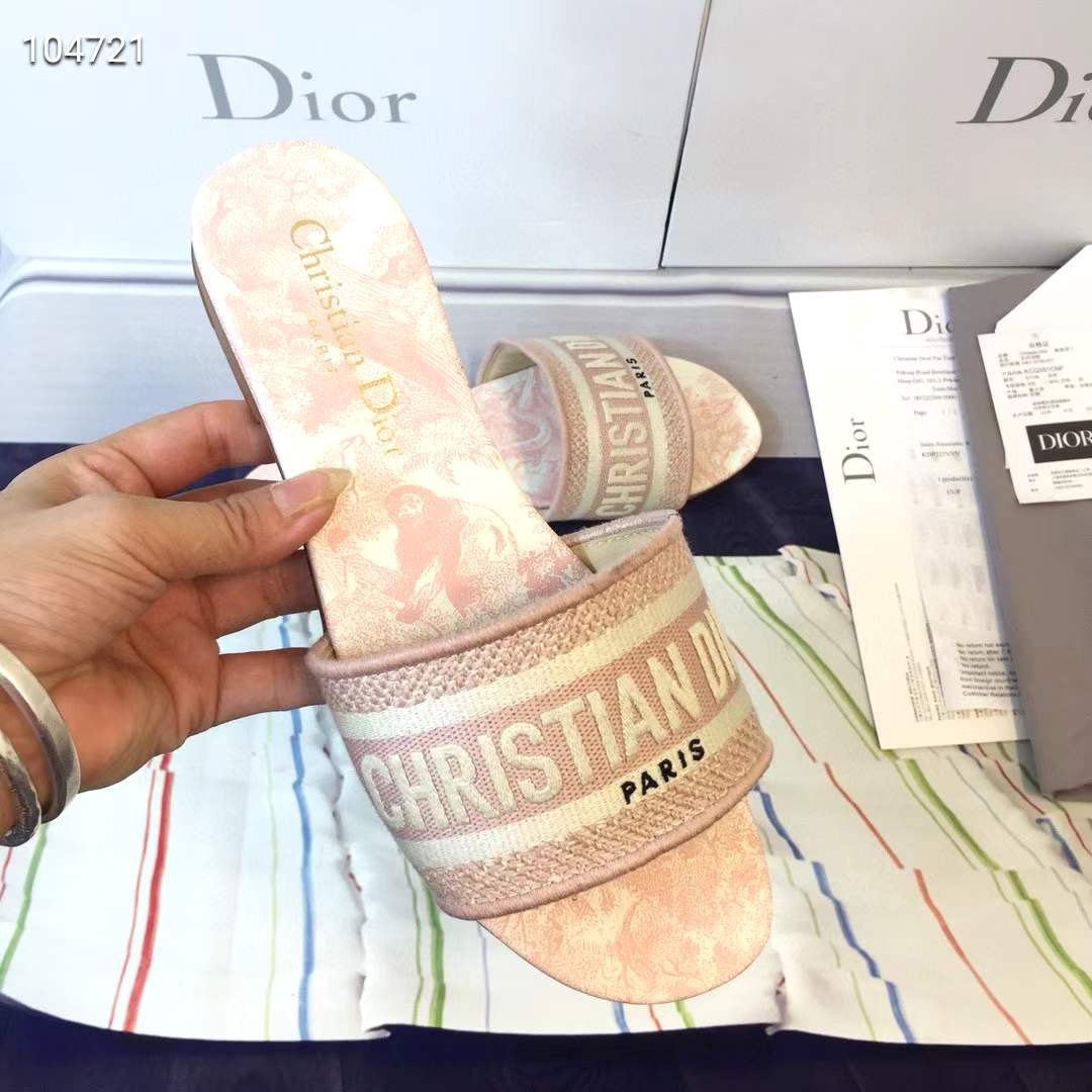 Women D*ior Top Sandals