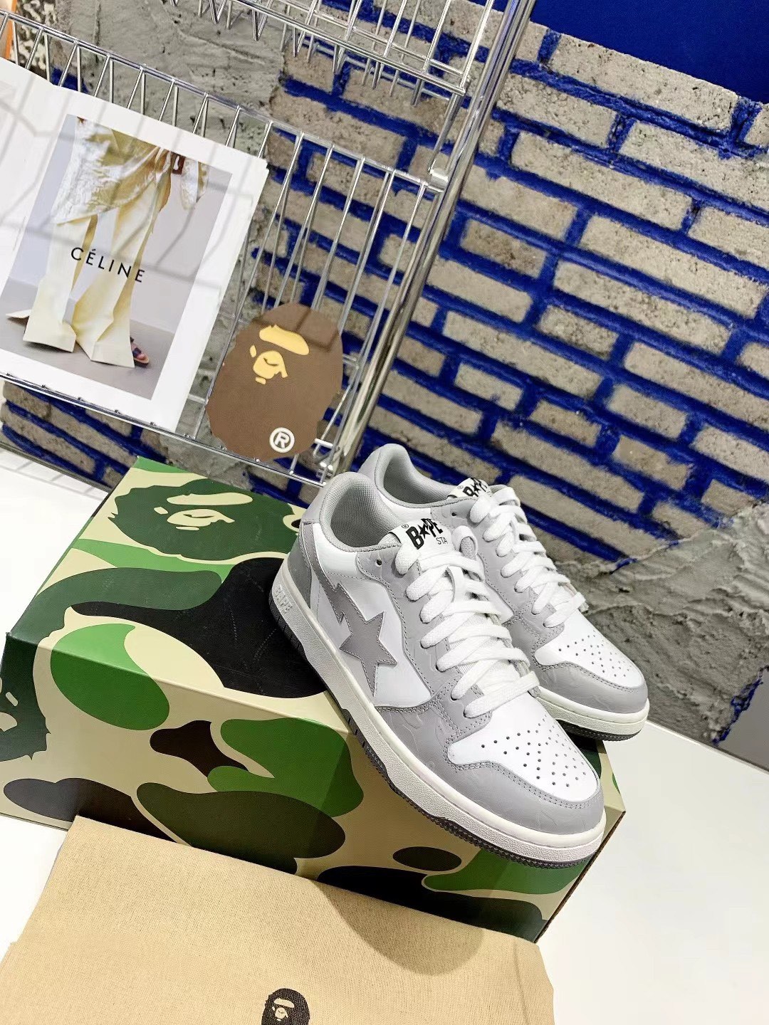 Men Women B*ape Top Sneaker