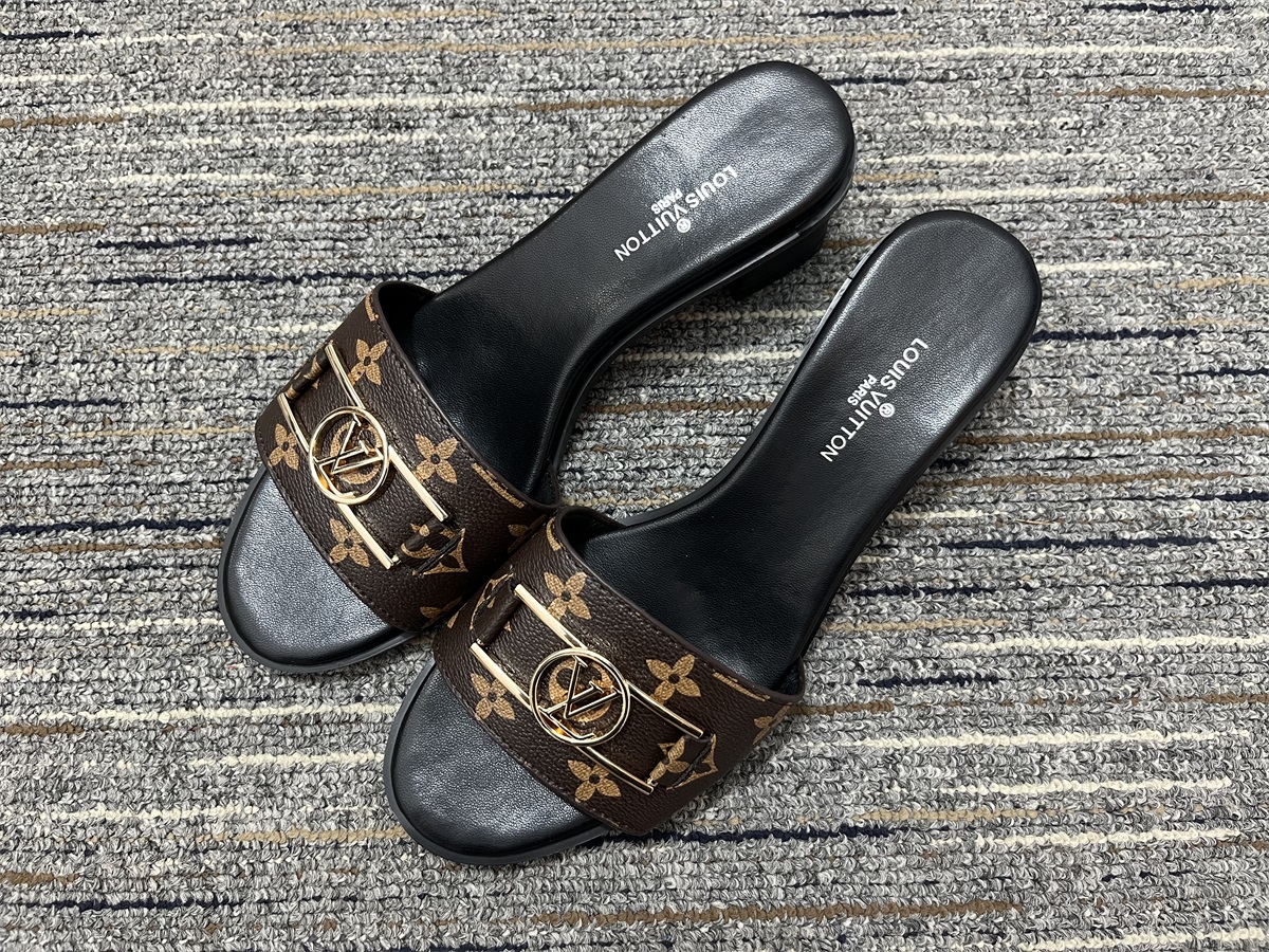 Women L*ouis V*uitton Top Slippers