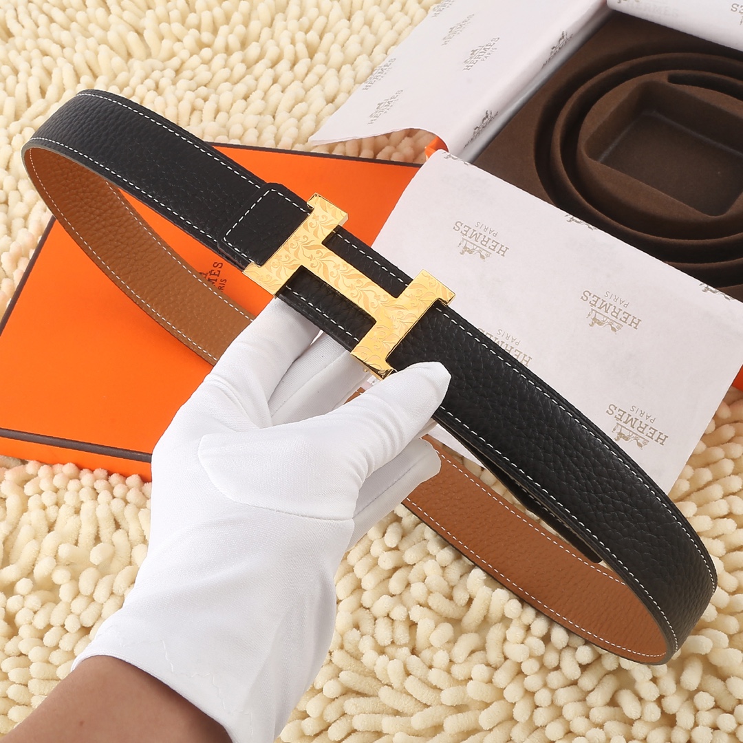 H*ermes Belts Top Version 32MM
