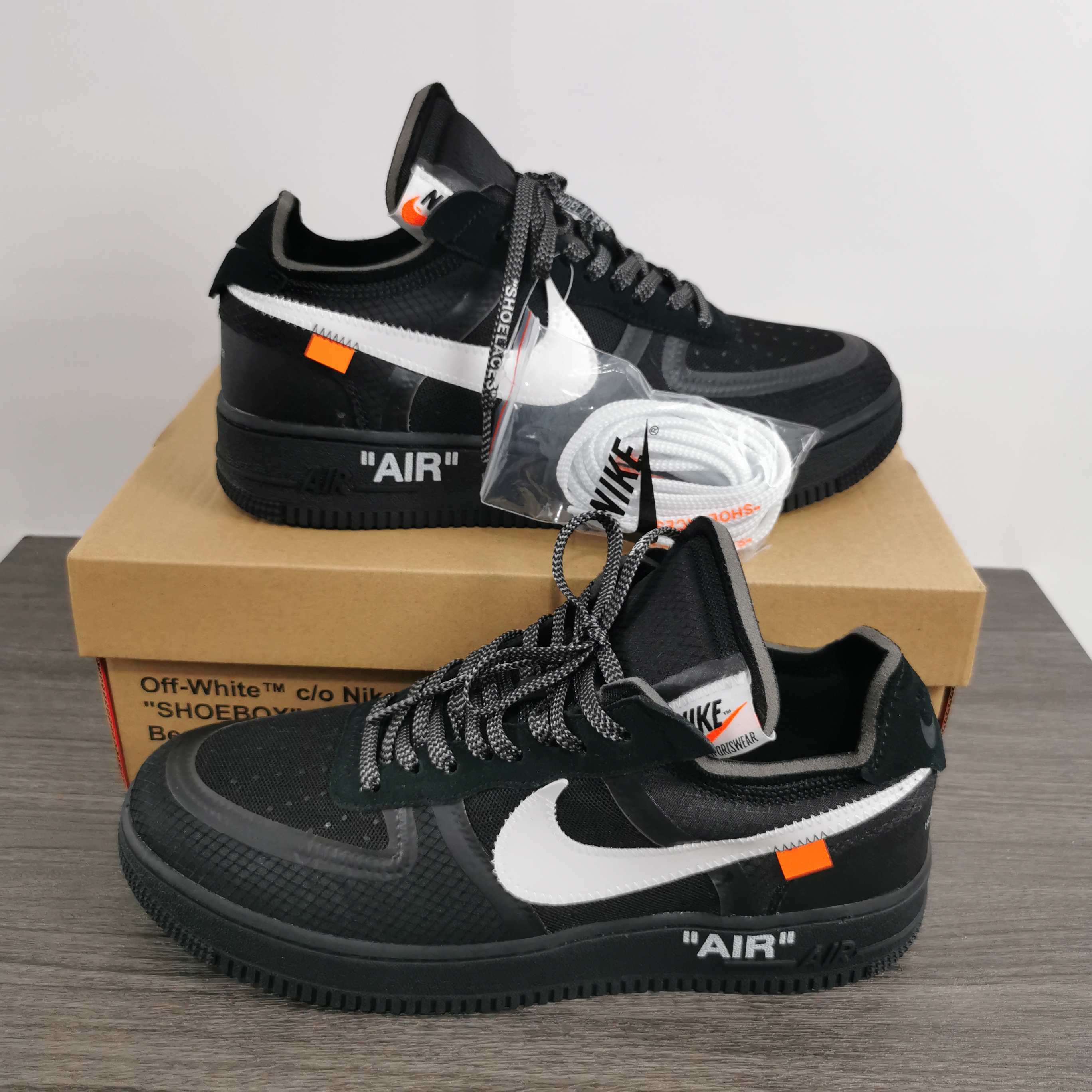 from Off-White x Air Force 1 Black