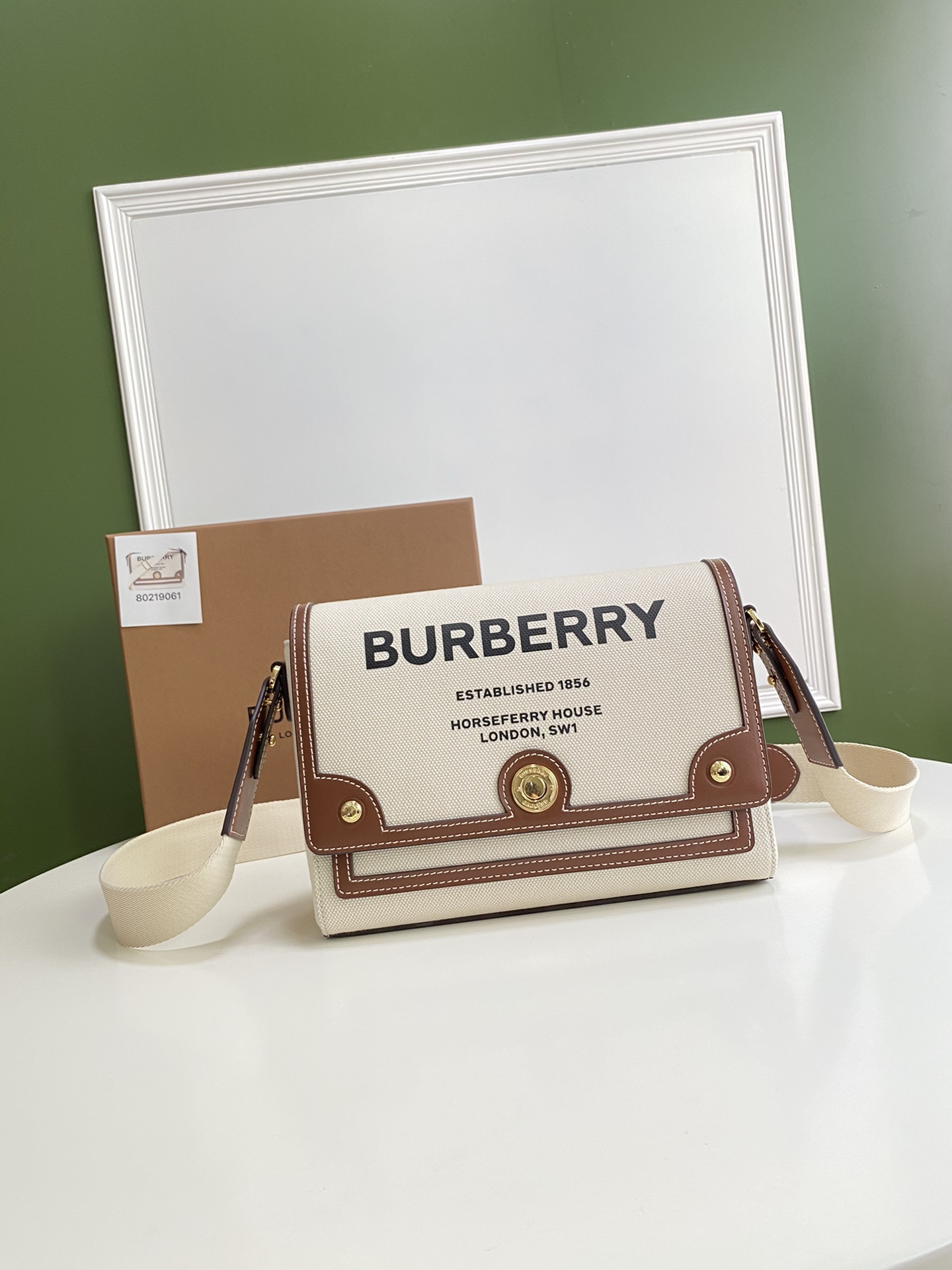 B*urberry Bag Top Quality 25*8.5*18CM