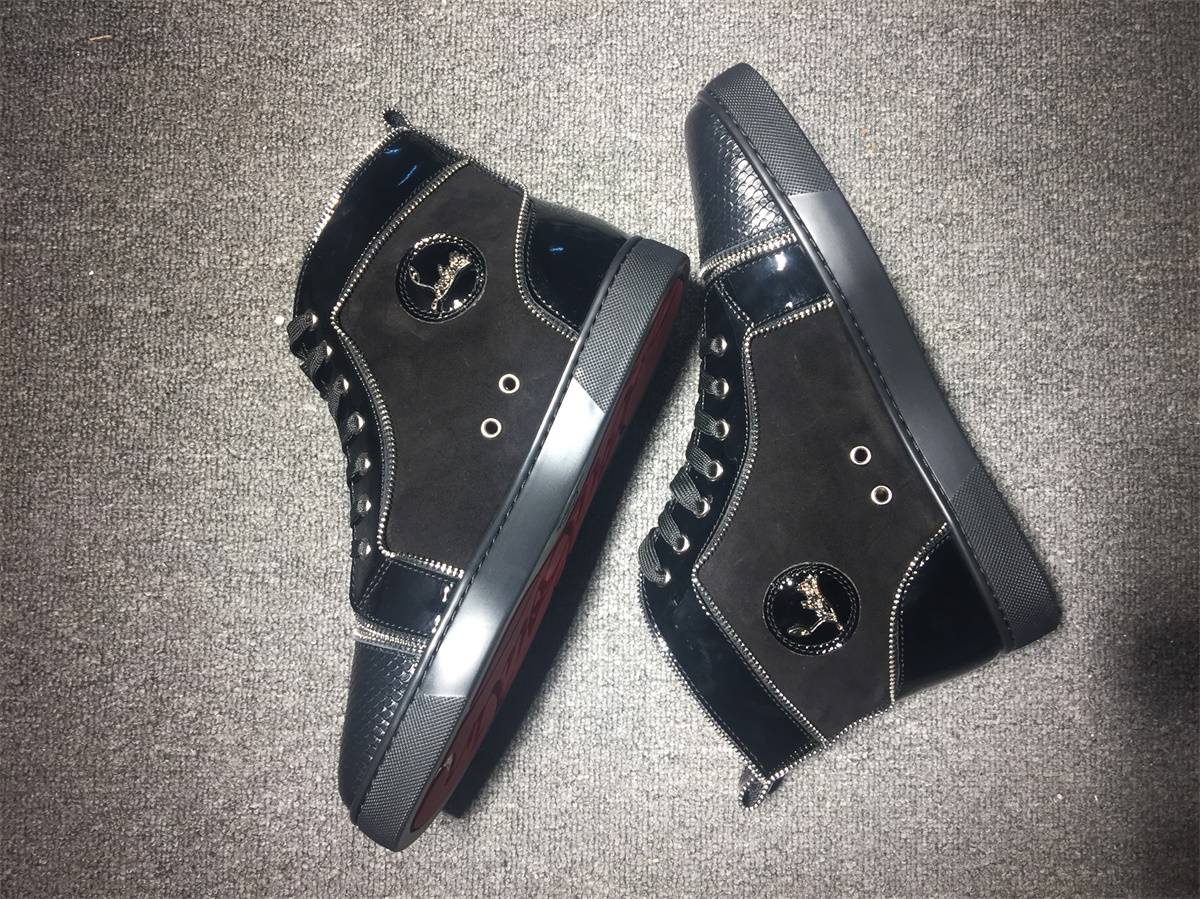 C*ristian L*uboutin Suede Leather Sneaker