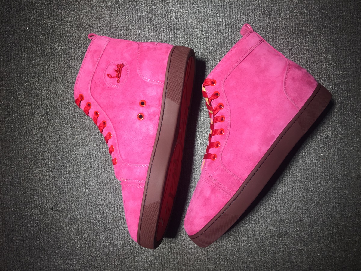 C*ristian L*uboutin Suede Leather Sneaker