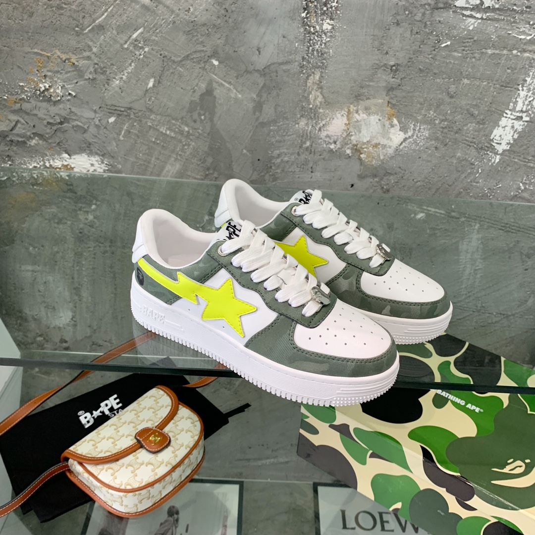 Men Women B*ape Top Sneaker
