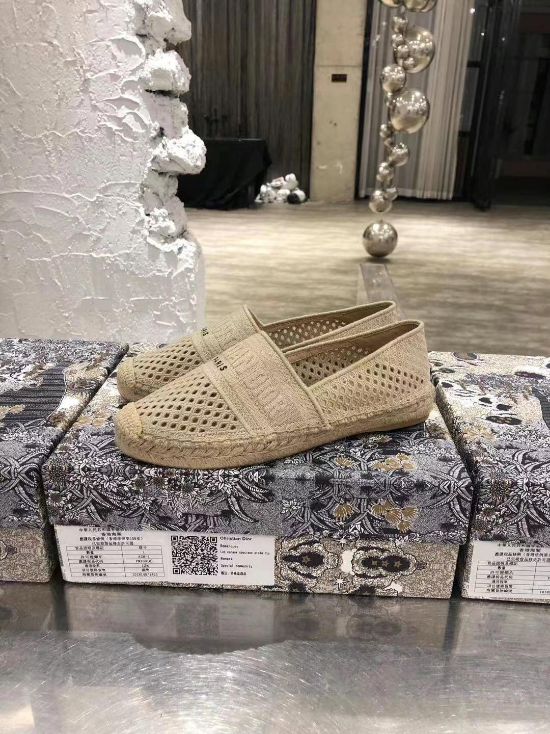 Women D*ior Top Espadrille Sandals