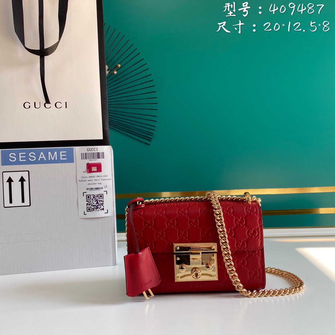 G*ucci Bag Top Quality 20*12.5*8cm