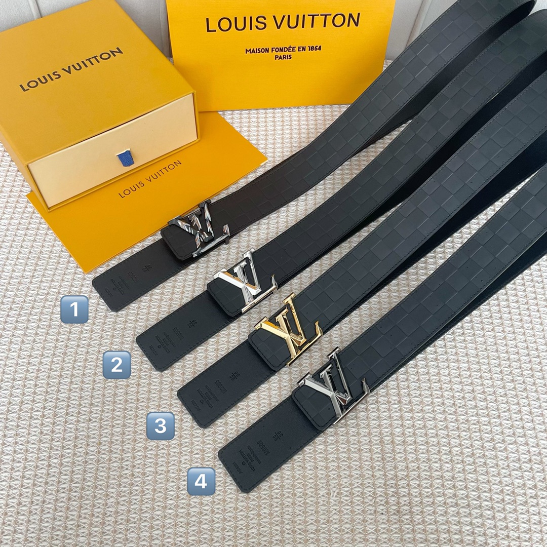 L*ouis V*uitton Belts Top Quality 40MM