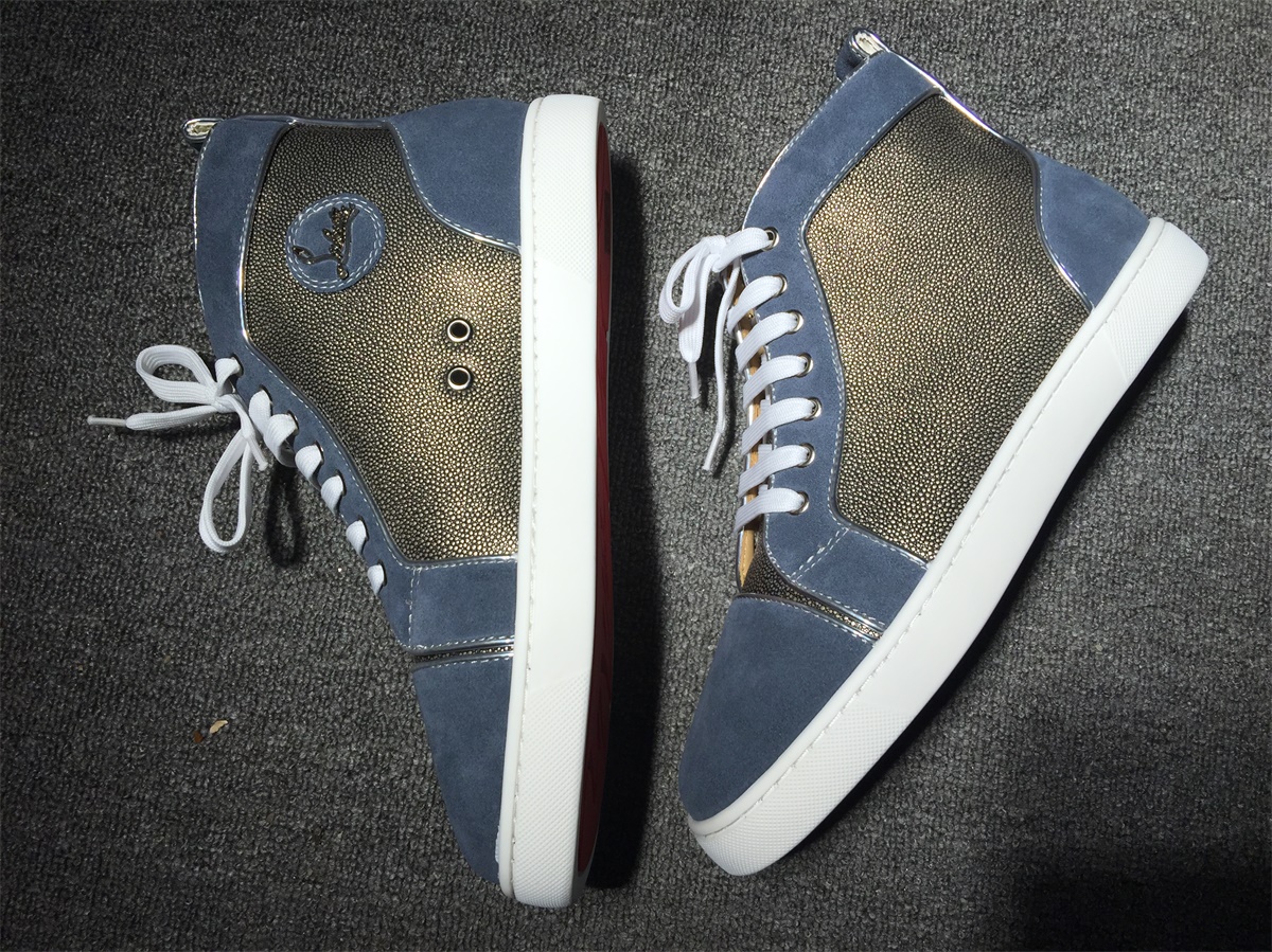 C*ristian L*uboutin Suede Leather Sneaker