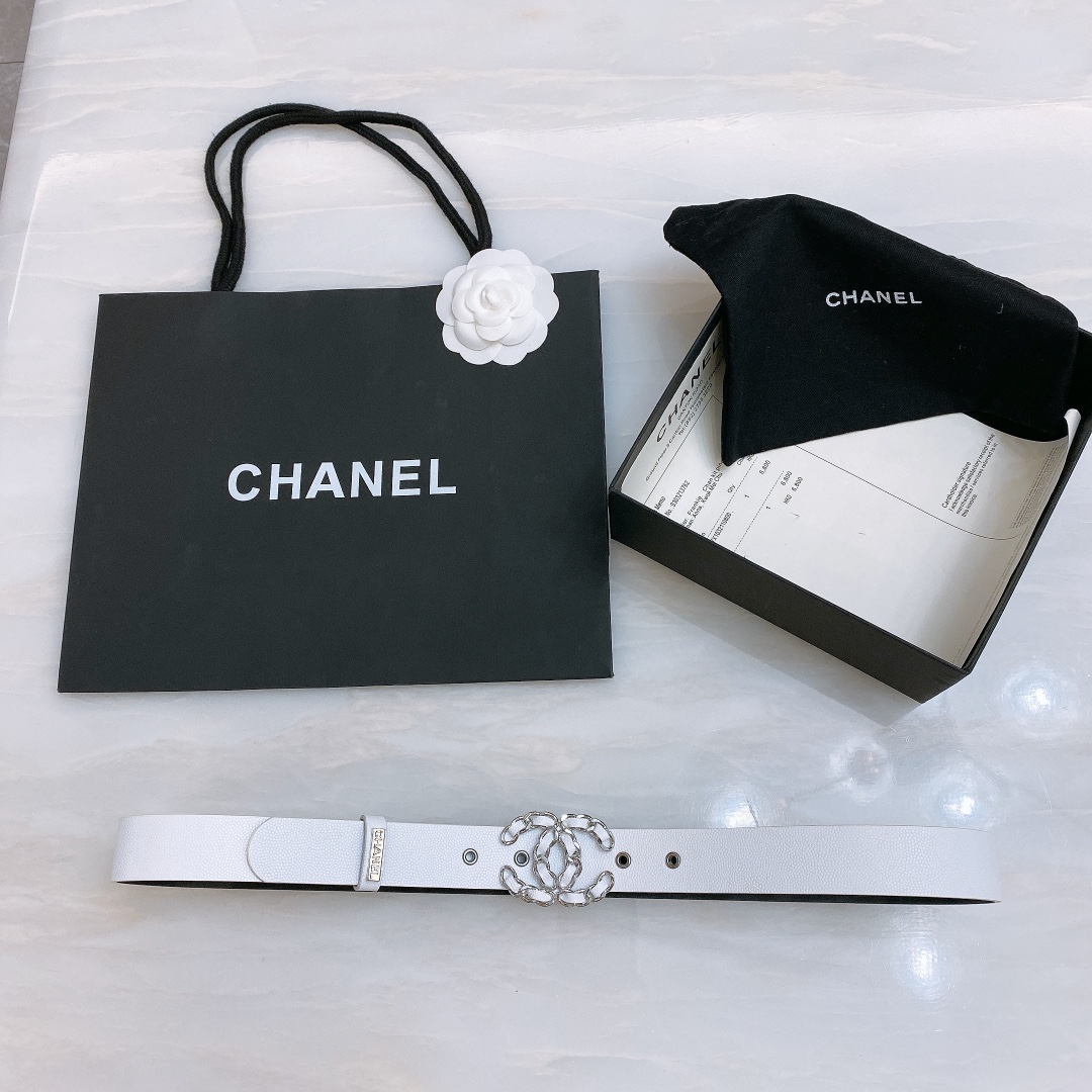 C*hanel Belts Top Quality 30MM