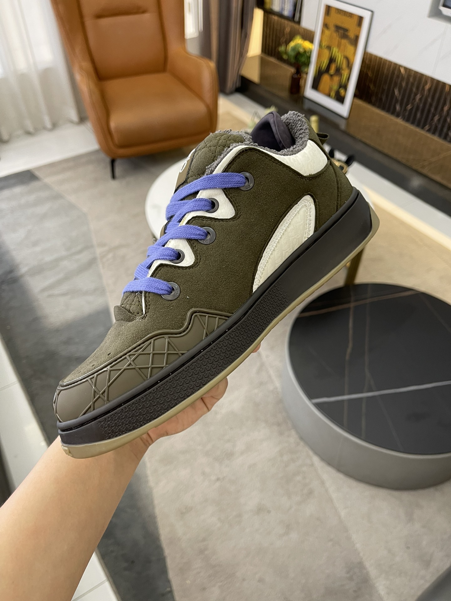 Men Women D*ior Top Sneakers