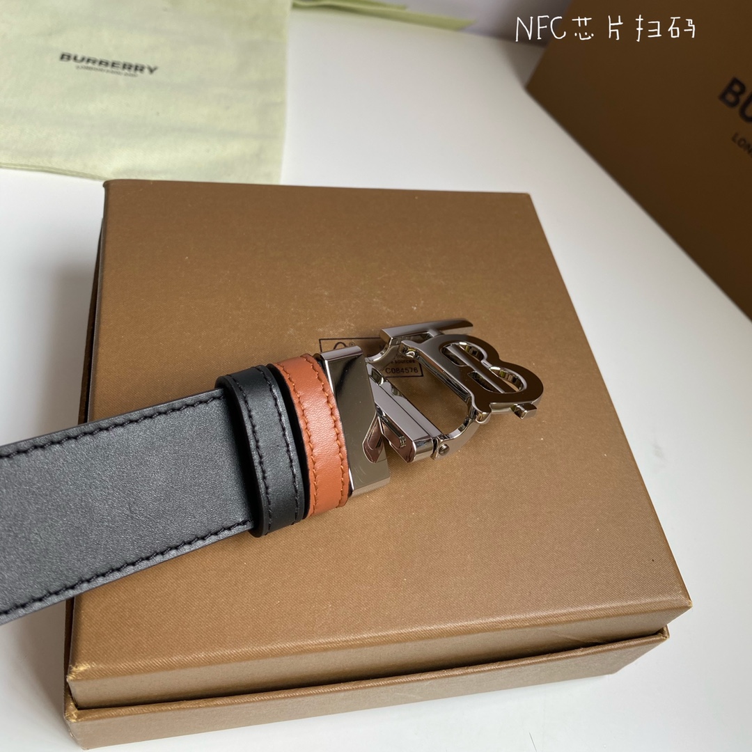 B*urberrry Belts Top Quality 35mm