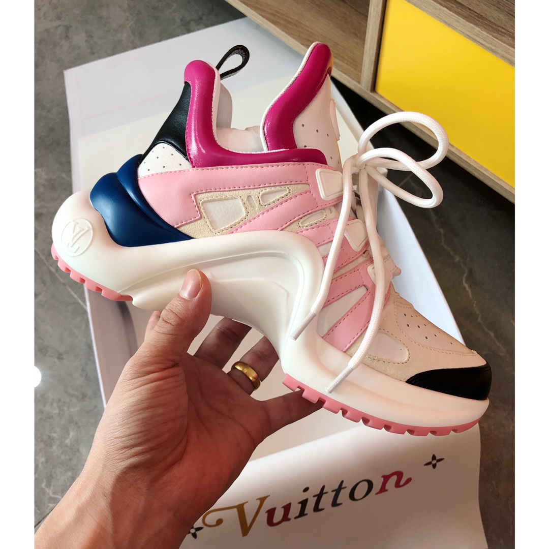 Women L*ouis V*uitton Top Sneaker Top Sneaker