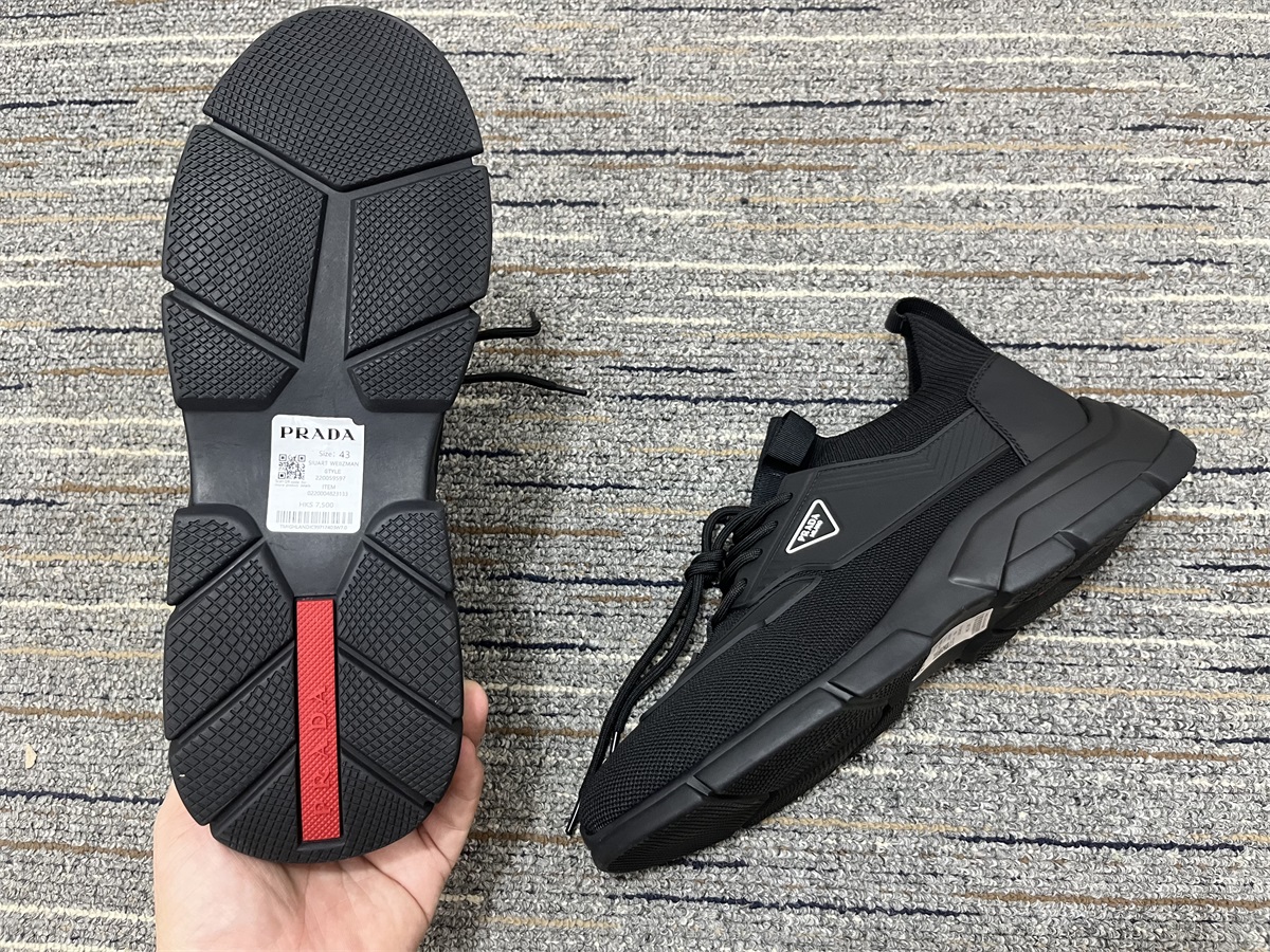 Mens P*rada Top Sneakers