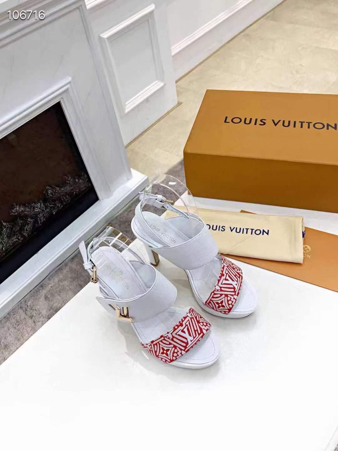 Women L*ouis V*uitton Top Slippers