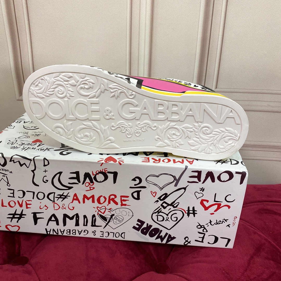 Men Women D*G Top Sneakers