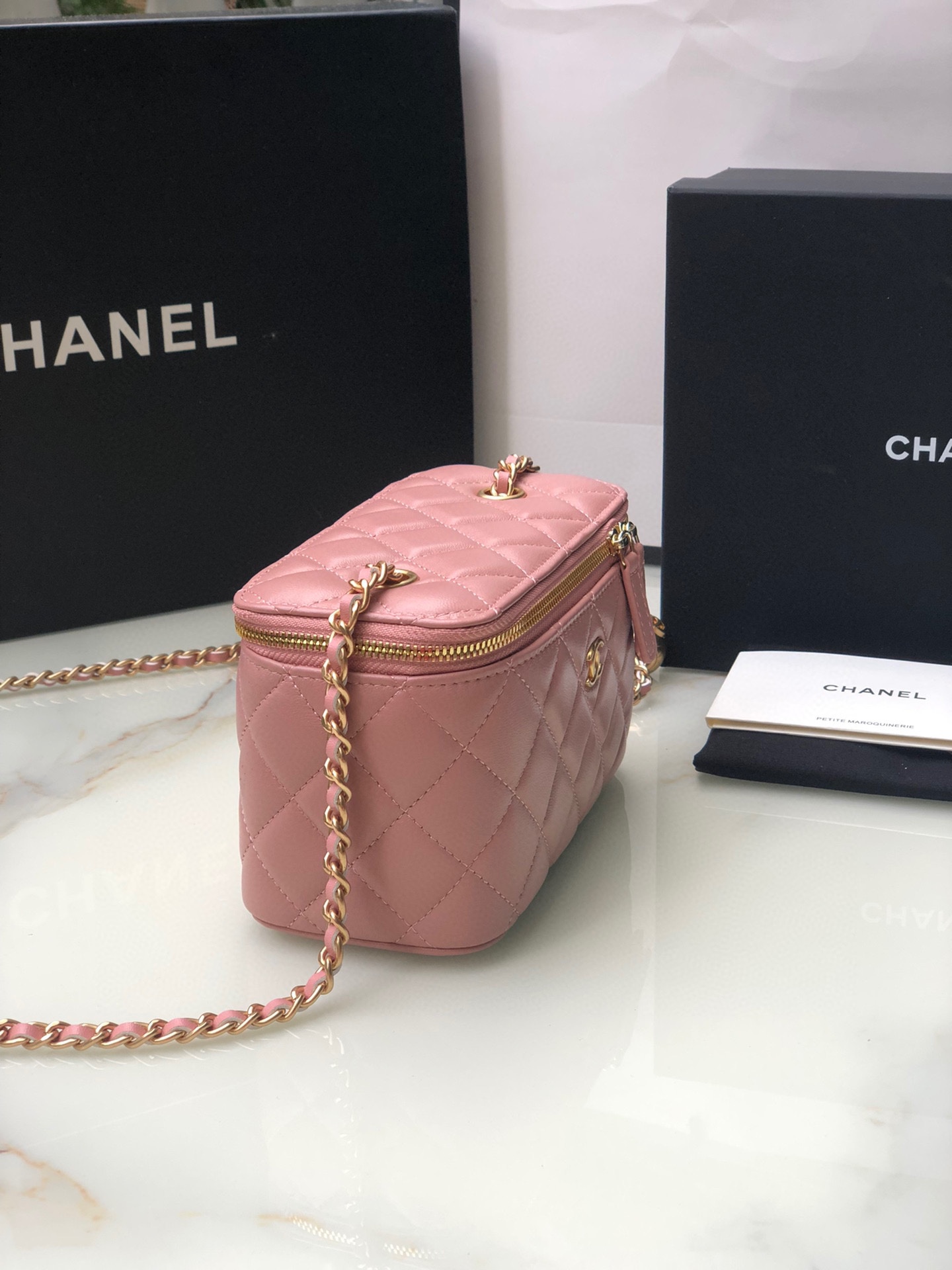 C*hanel Top Bag 17*9.5*8CM