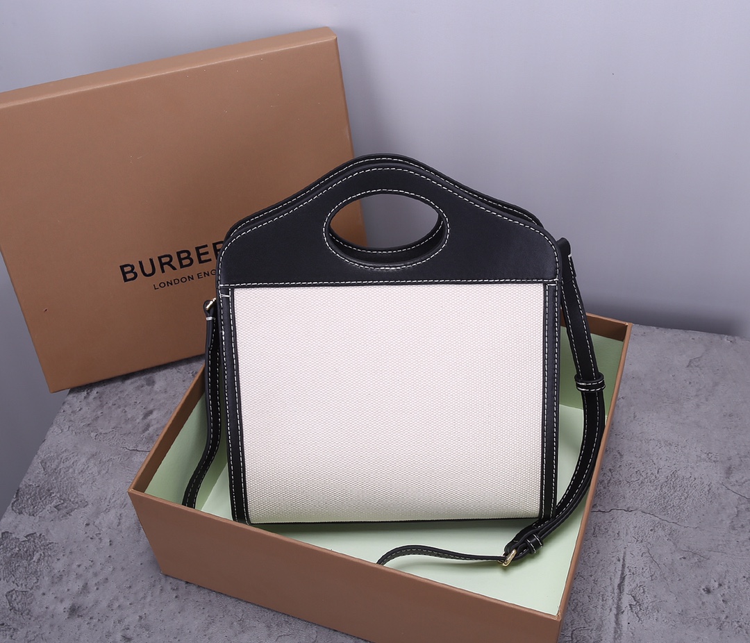 B*urberry Bag Top Quality 23*6*26.5cm