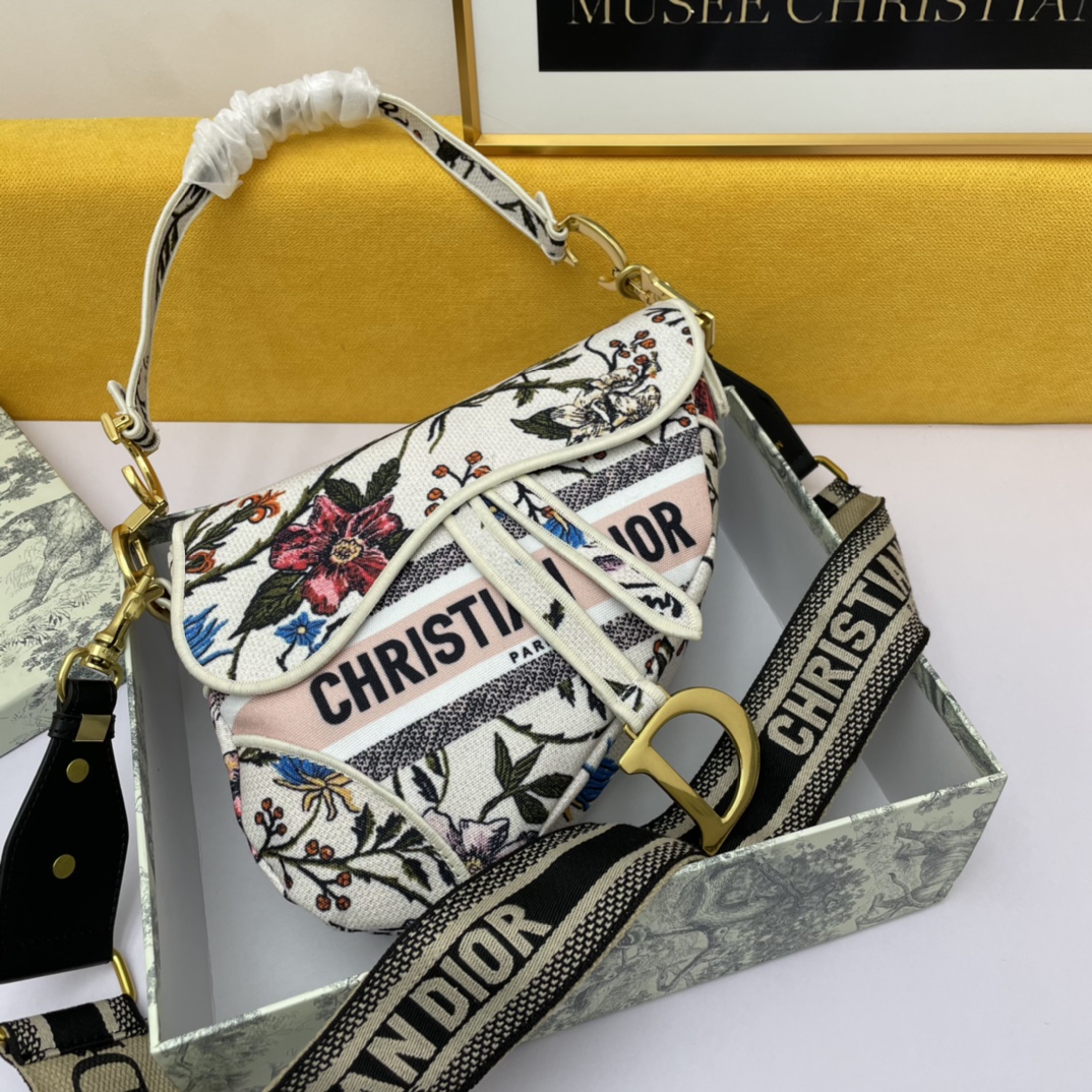 D*ior Top Bag 24*6*18cm