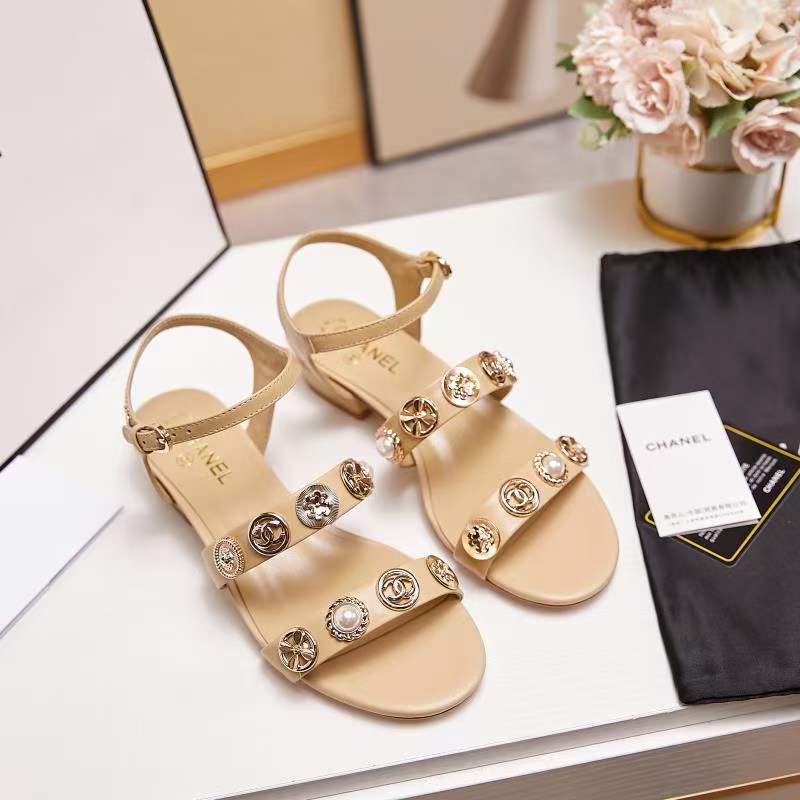 Women C*hanel Top Sandals