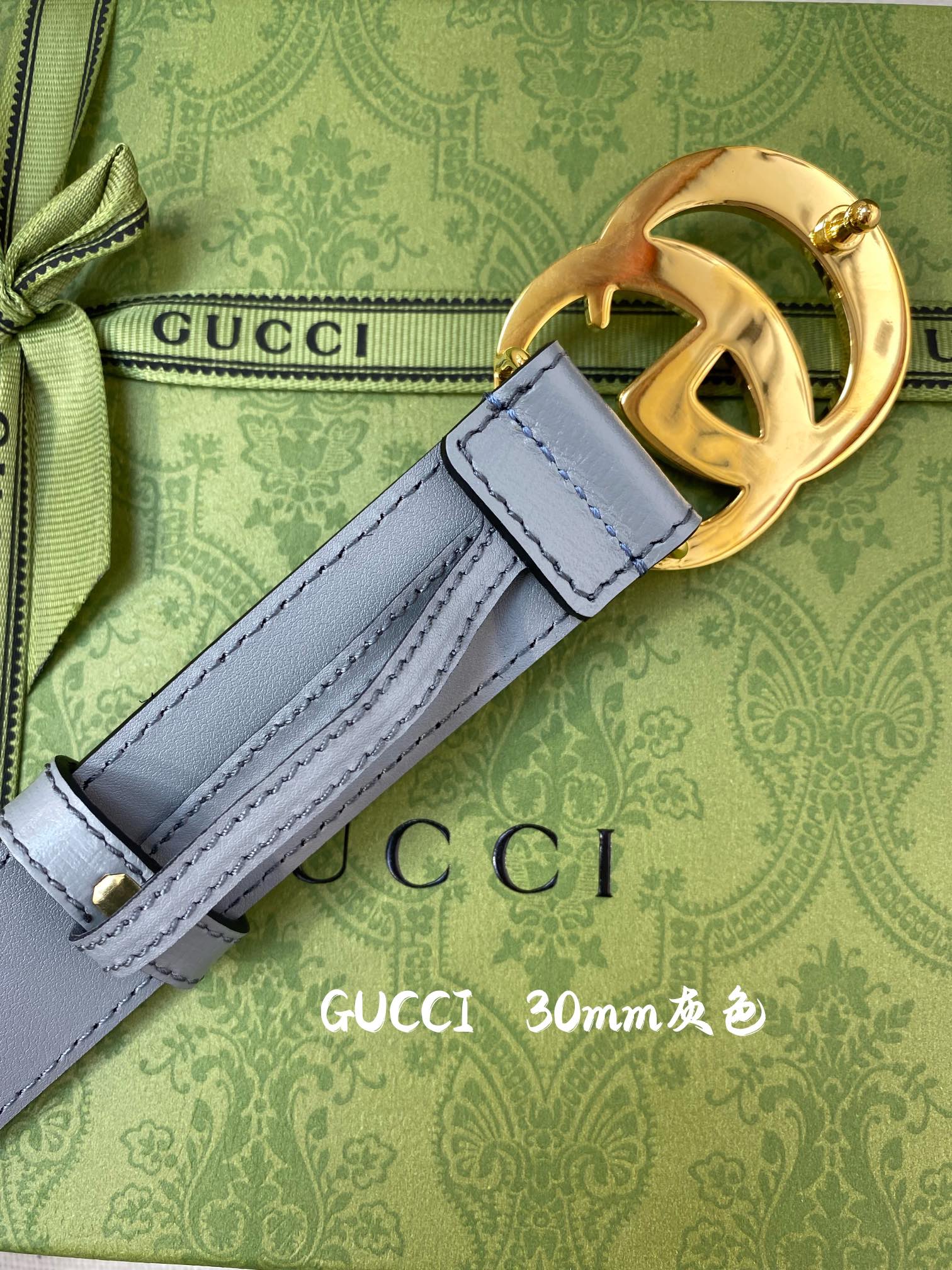 G*ucci Belts Top Quality 30MM