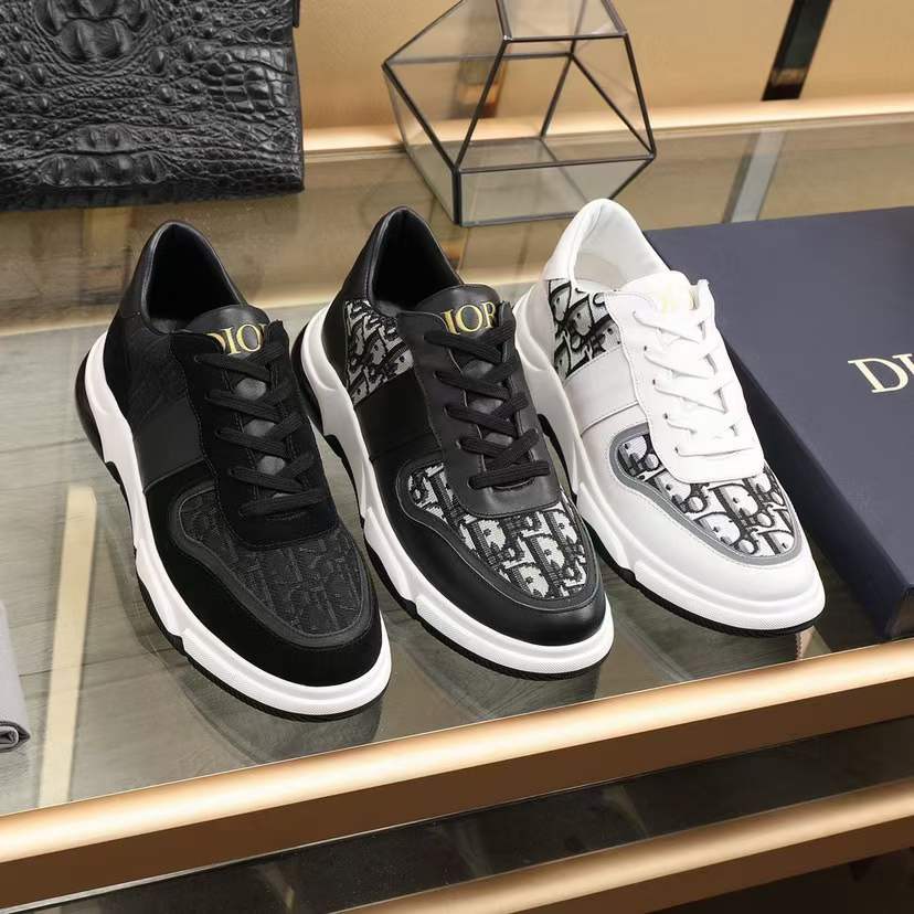 Men D*ior Top Sneaker