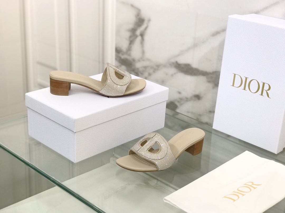 Women D*ior Top Sandals