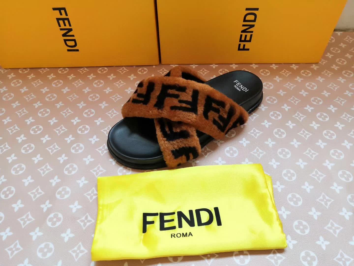 Men Women F*endi Sandals Top