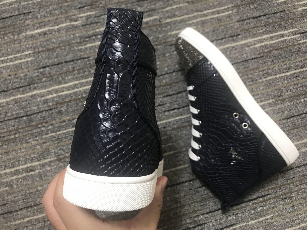 C*ristian L*uboutin Python Sneaker