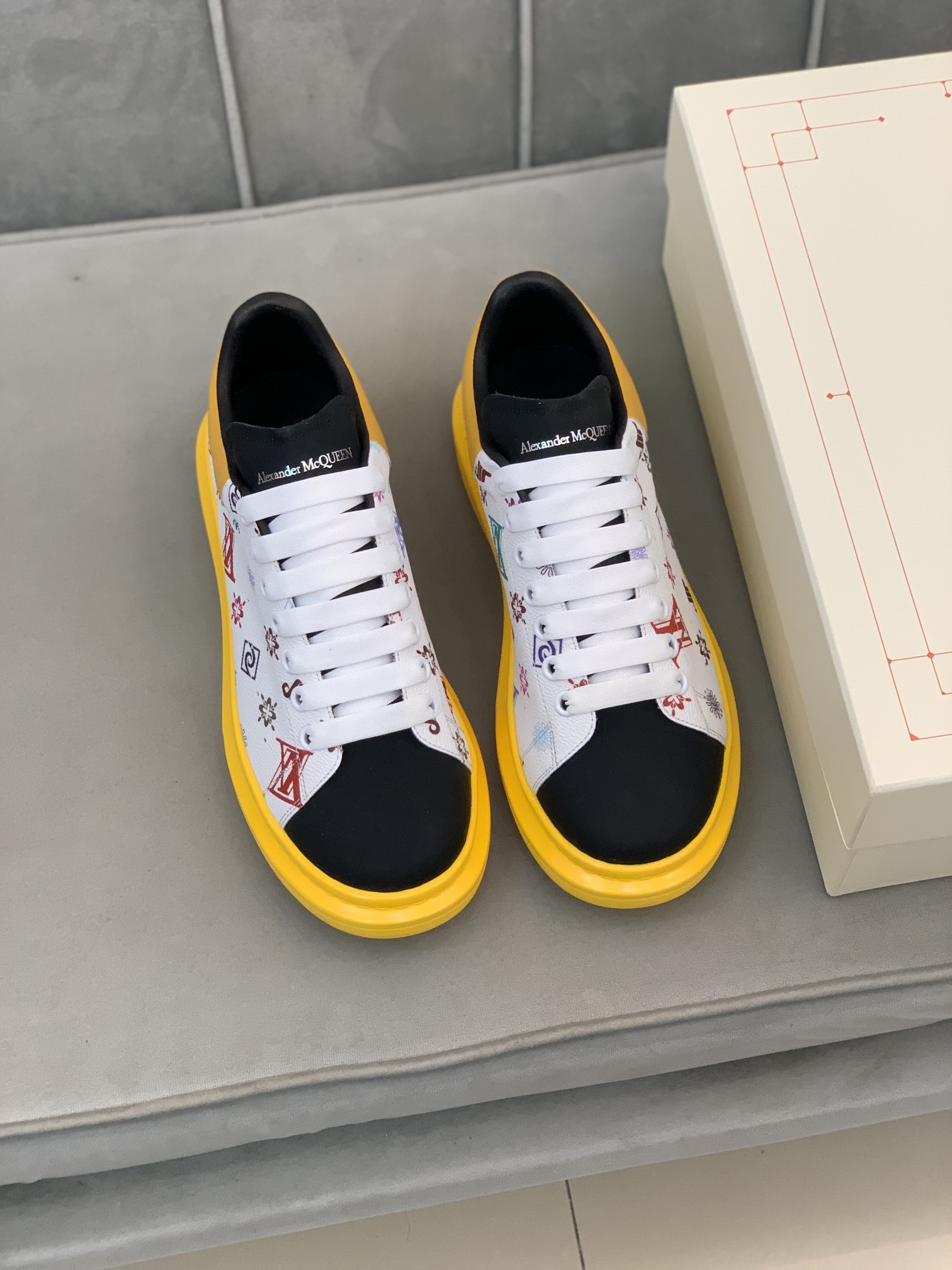 Men Women A*lexander M*cqueen Top Sneaker