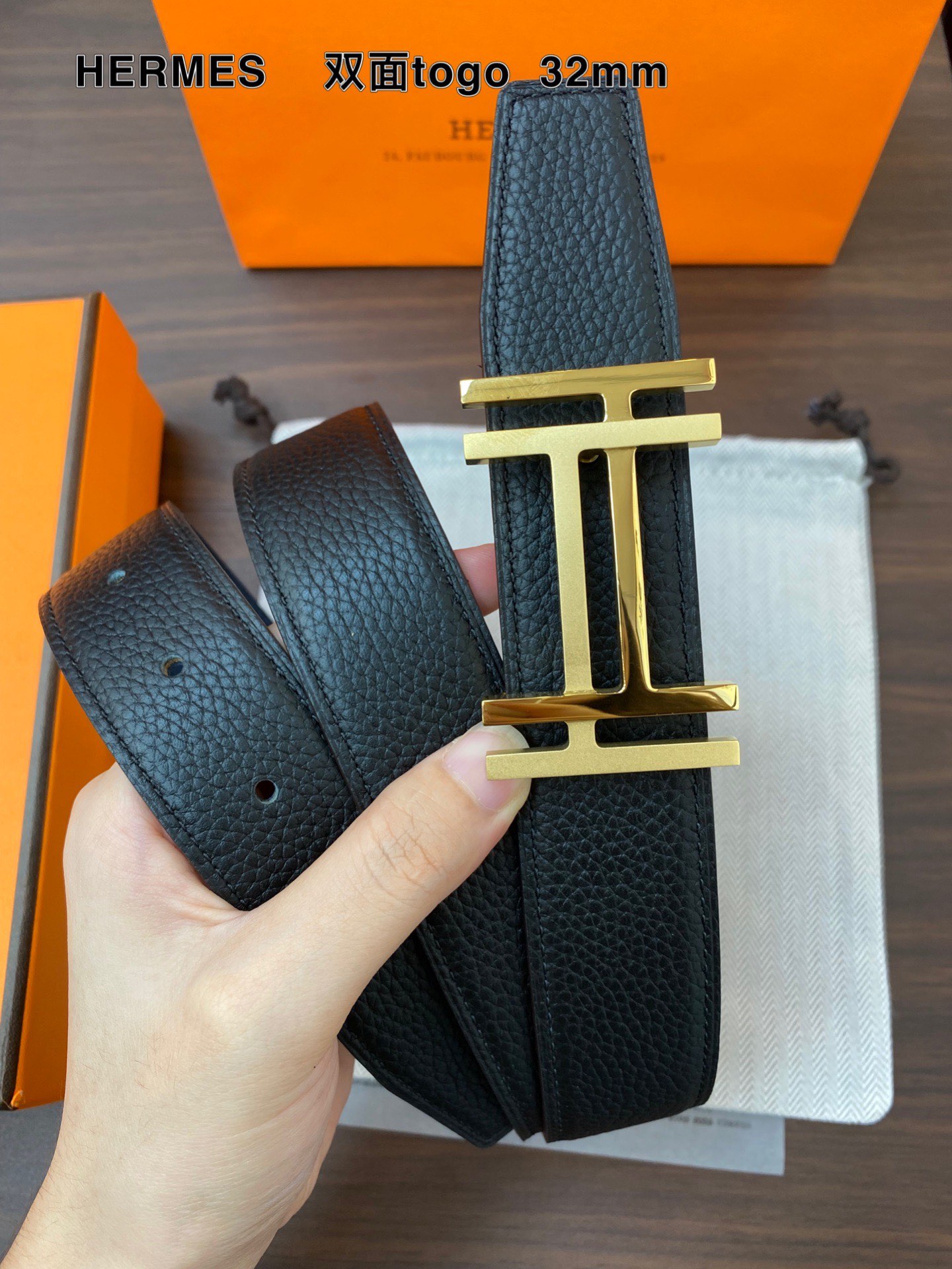 H*ermes Belts Top Quality 32MM