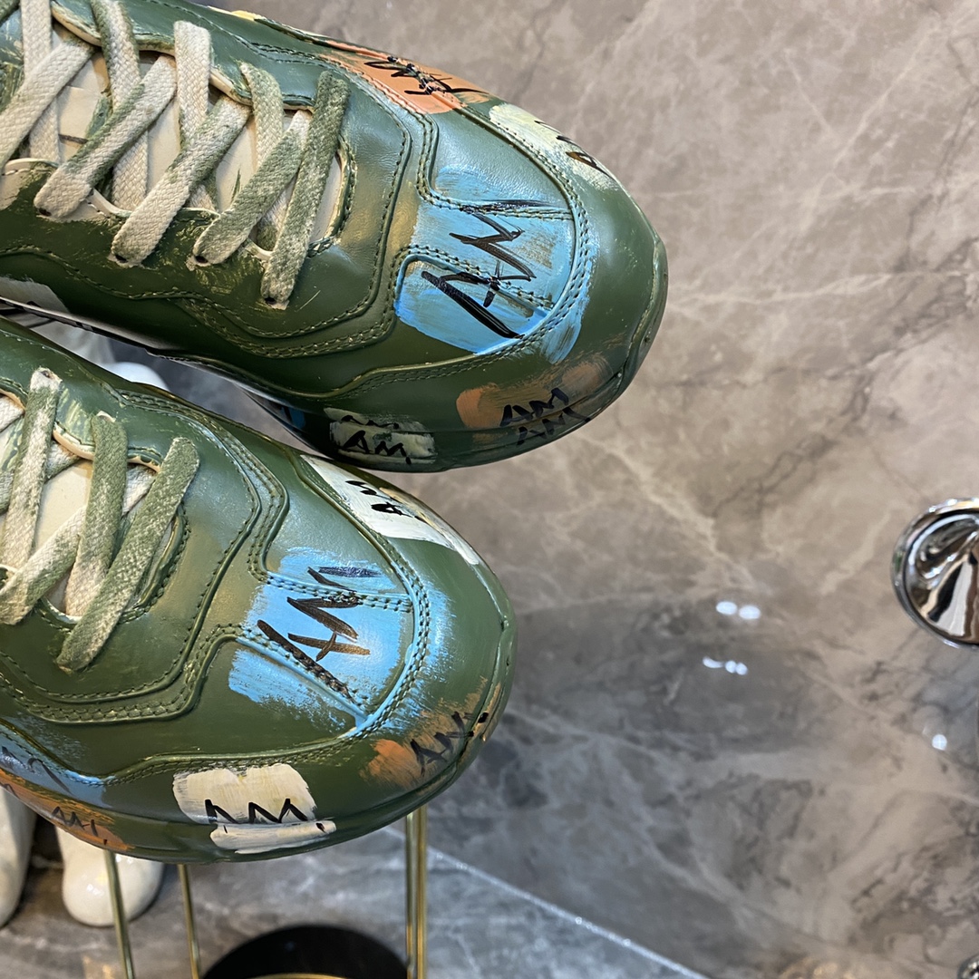 Men Women G*ucci Top Sneaker