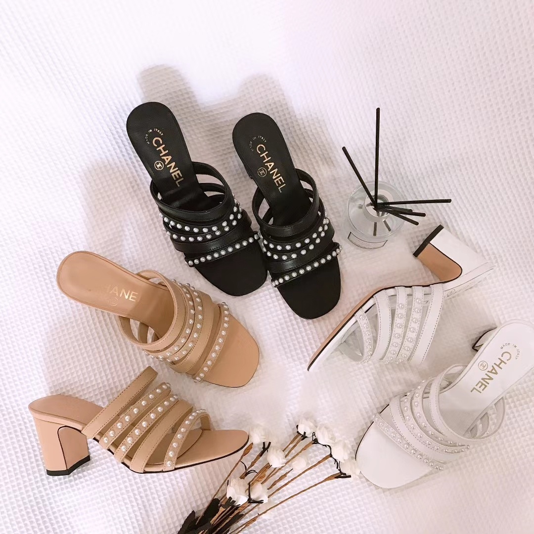 Women C*hanel Top Sandals