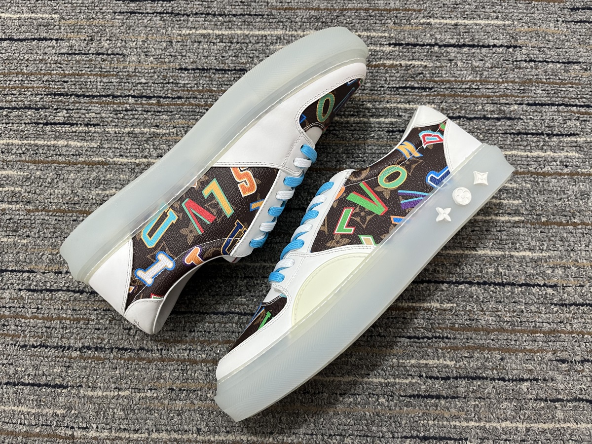 Men L*ouis V*uitton Top Sneakers