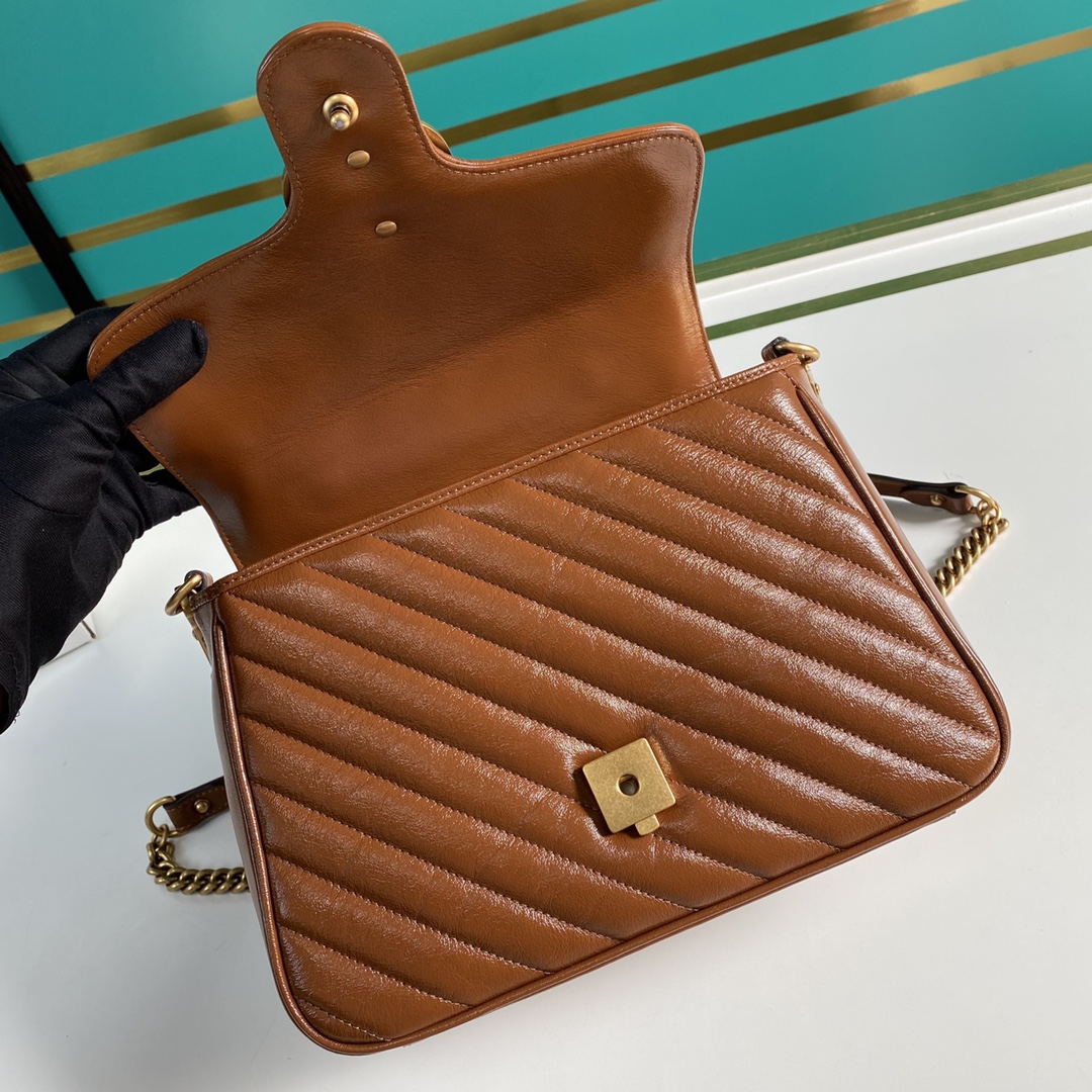 G*ucci Bag Top Quality 27*19*10.5cm