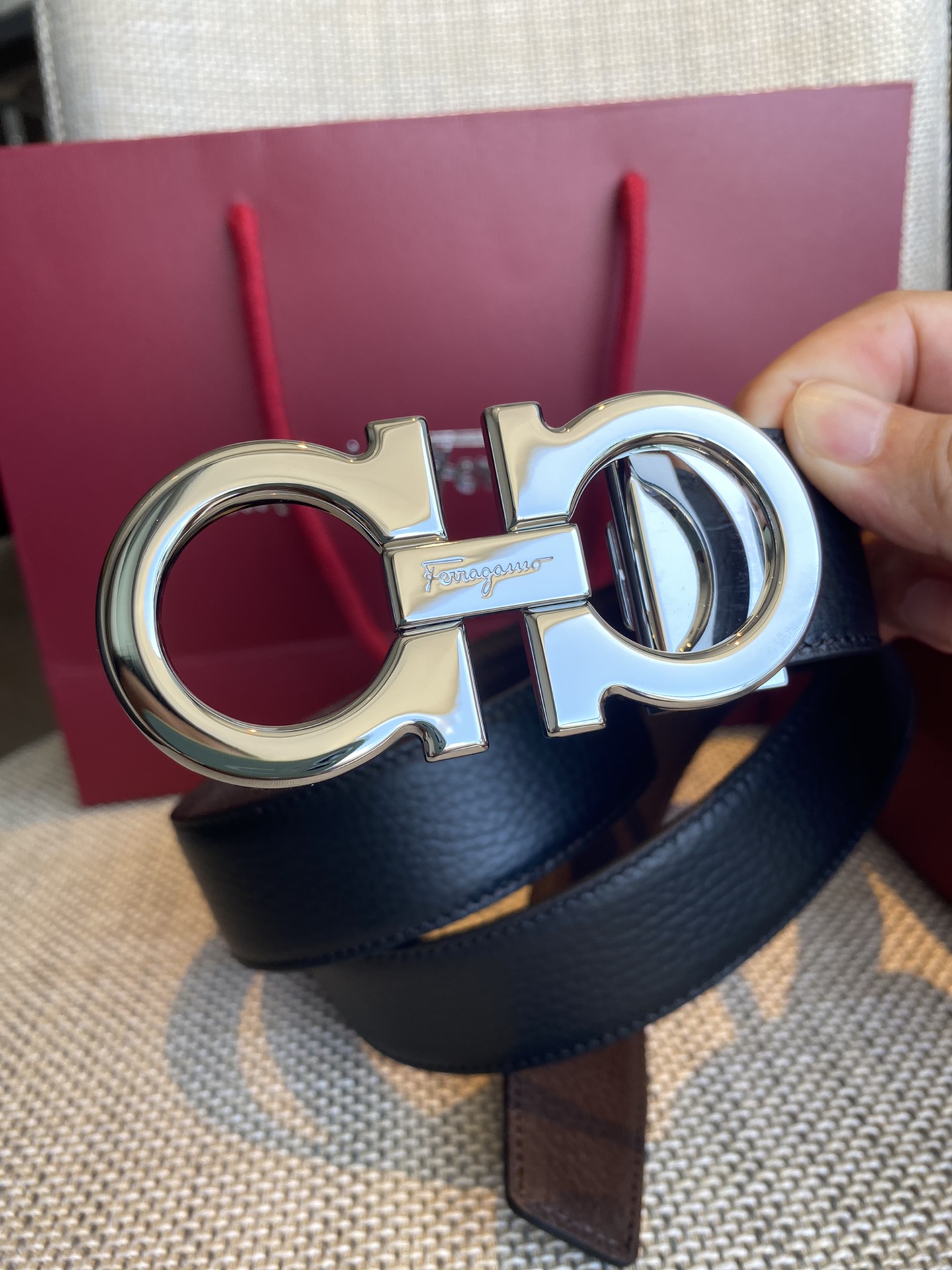 F*erragamo Belts Top Quality 3.5 CM