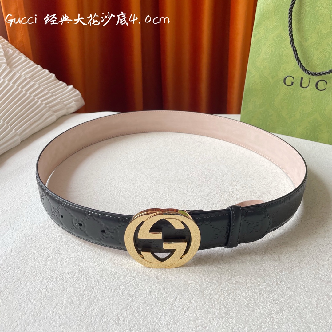 G*ucci Belts Top Quality 40MM