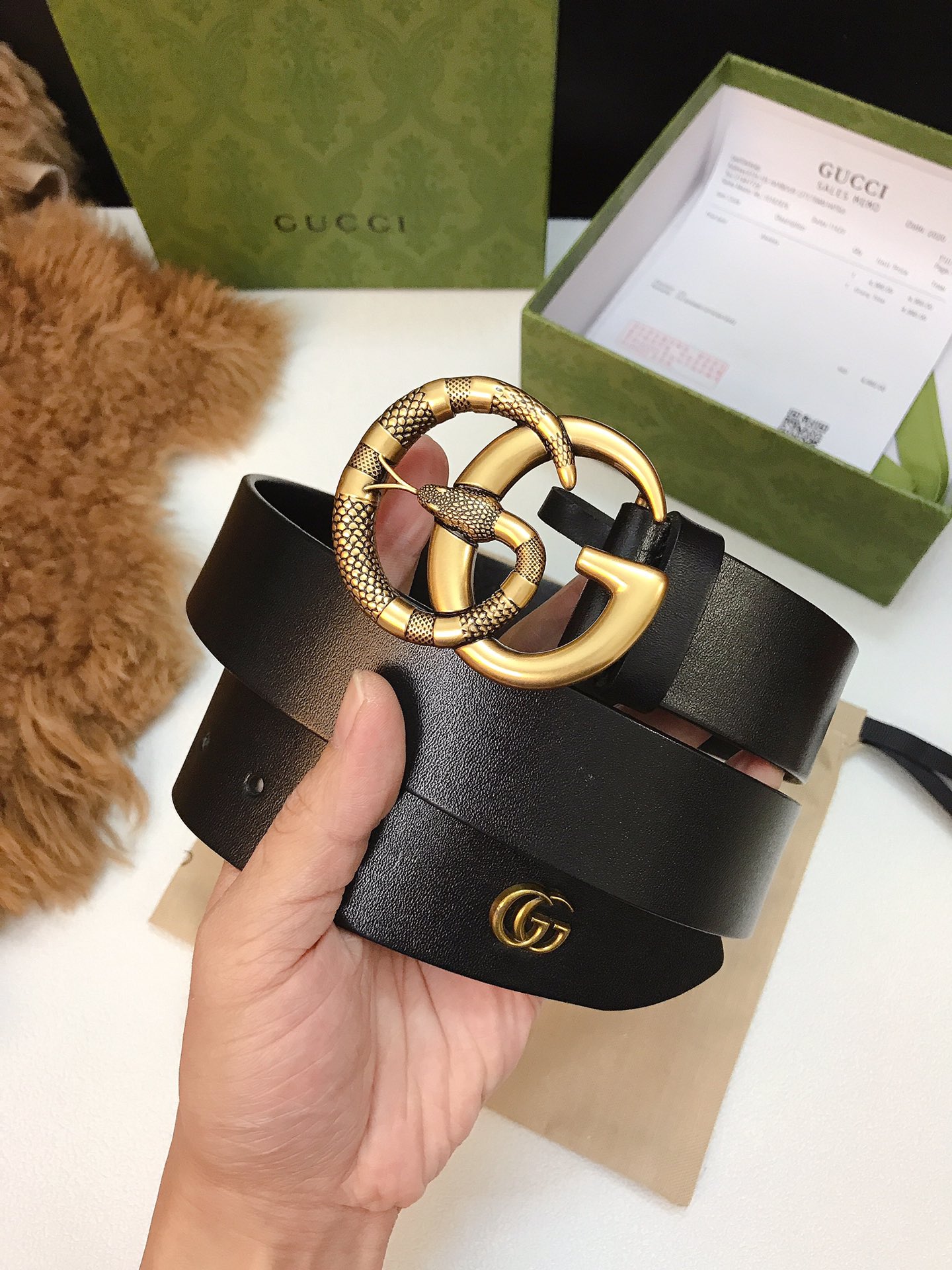 G*ucci Belts Top Quality 38MM
