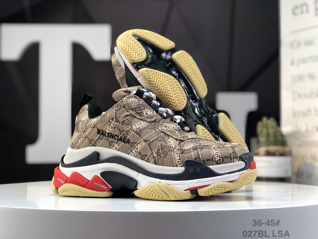 Men Women B*alenciaga G*ucci Top Sneakers