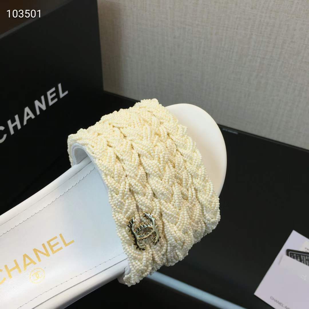 Women C*hanel Top Slippers