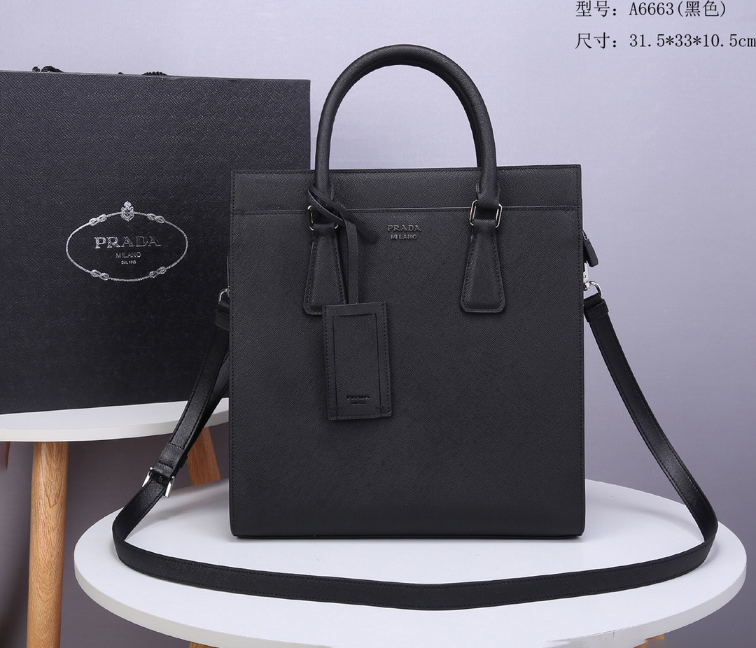 P*rada Top Bag 31.5*33*10.5cm