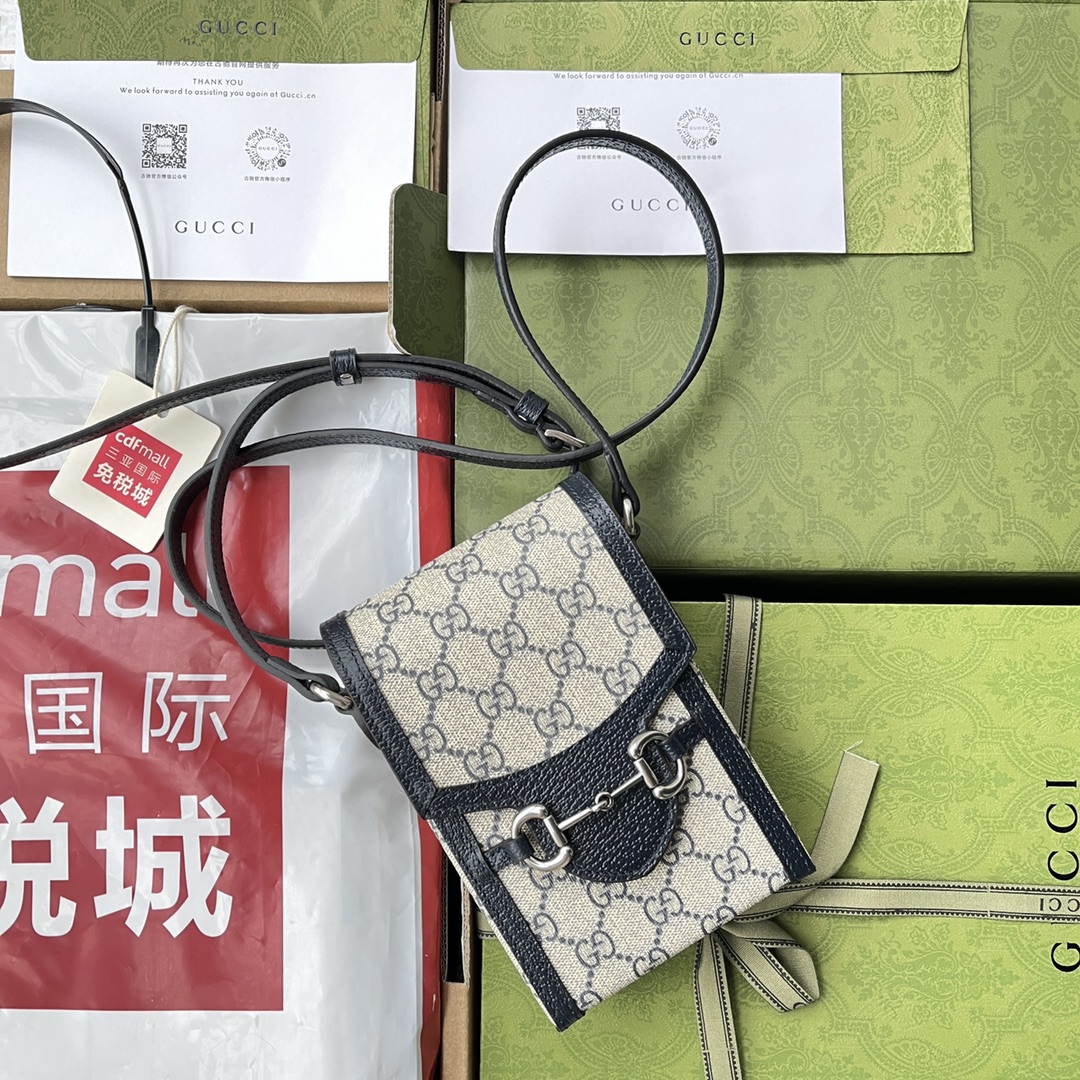 G*ucci Bag Top Quality 11.5*17*4CM