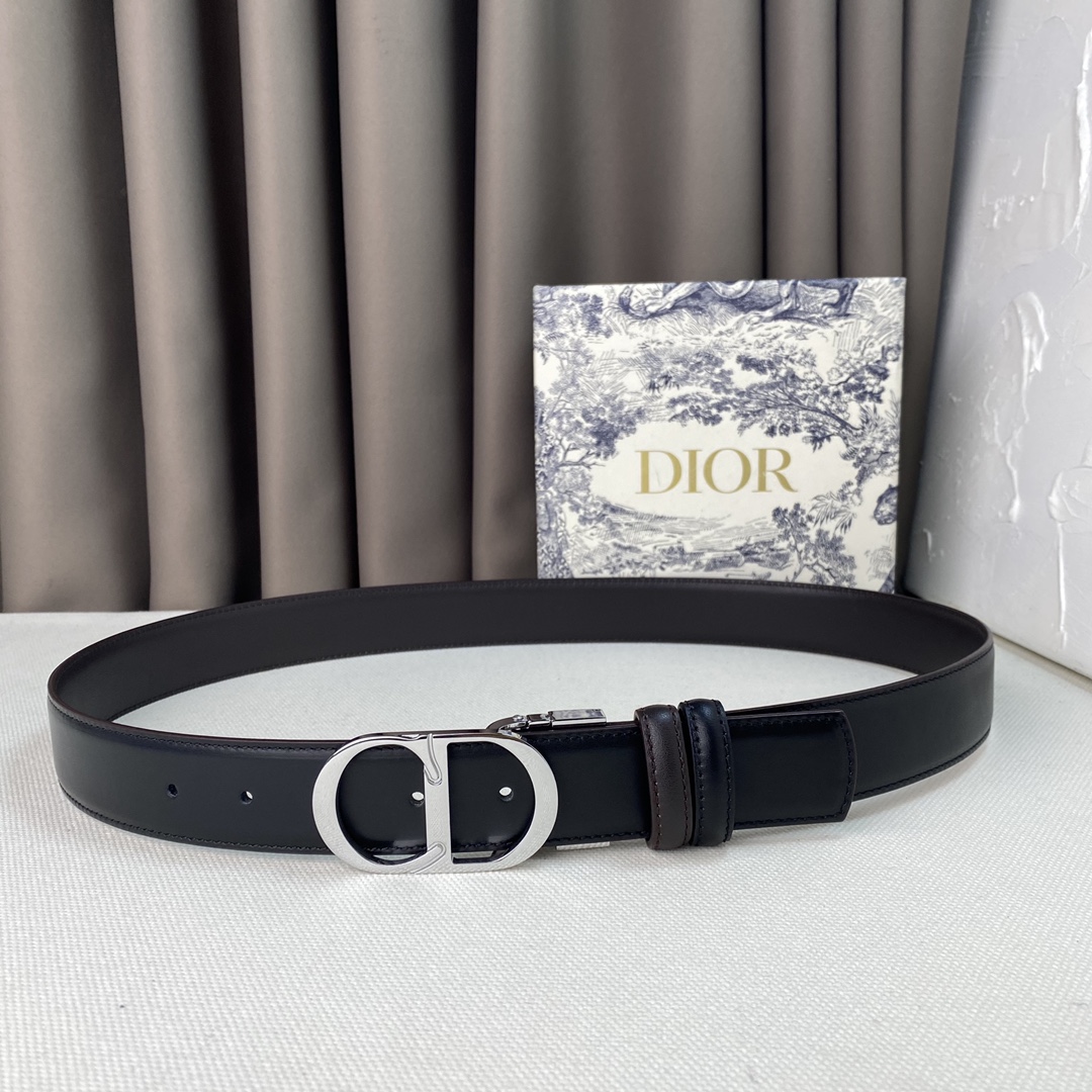 D*ior Belts Top Quality 35MM