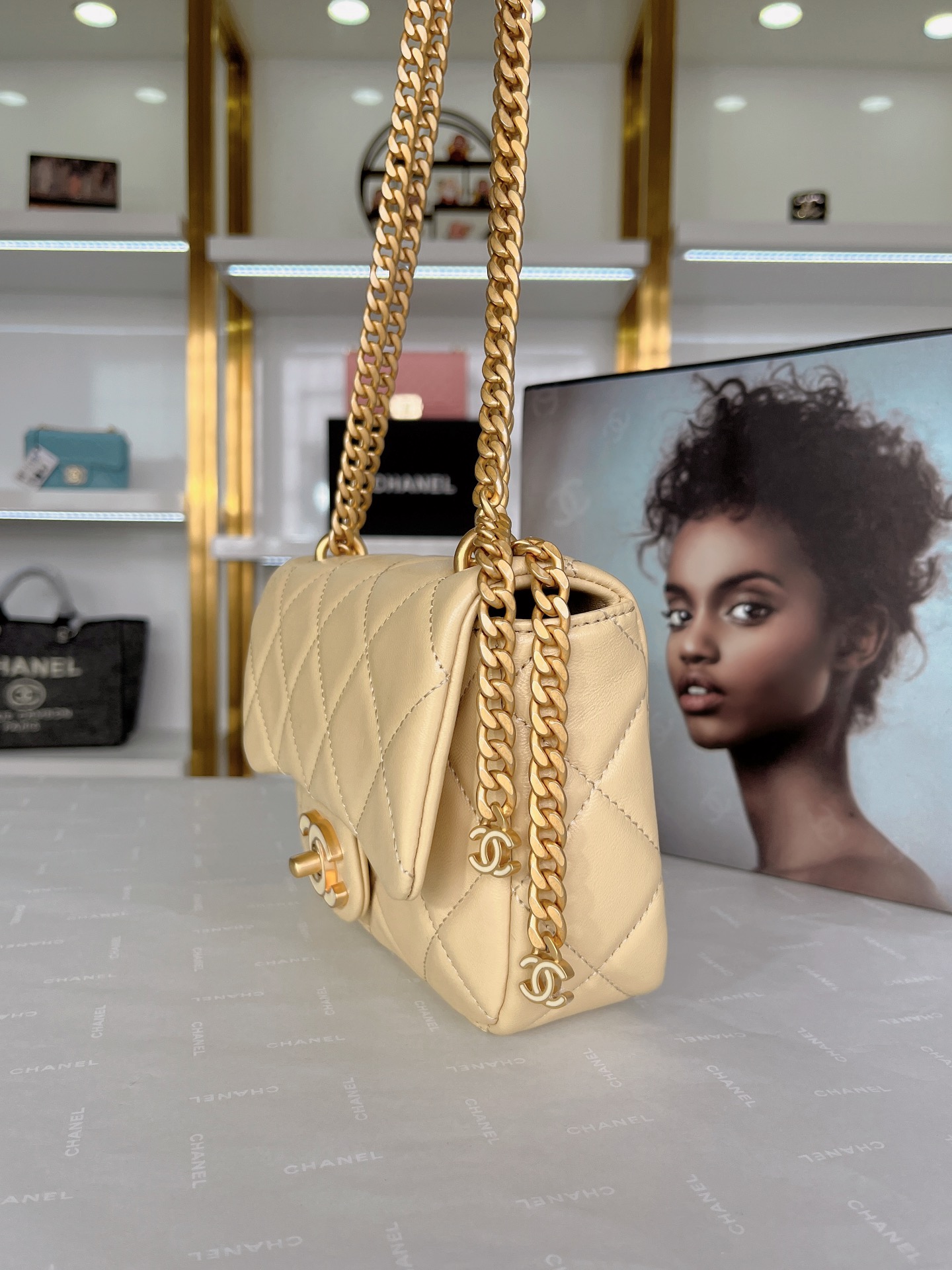 C*hanel Bag Top Quality 18.5*14*5*cm