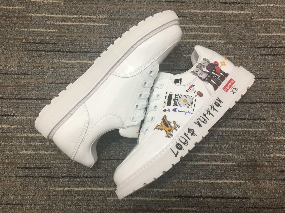 Men L*ouis V*uitton Top Sneakers