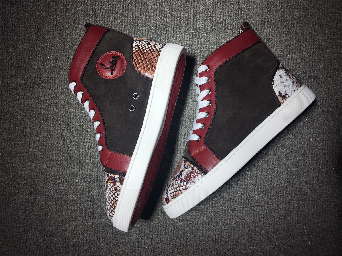 C*ristian L*uboutin Suede Leather Sneaker