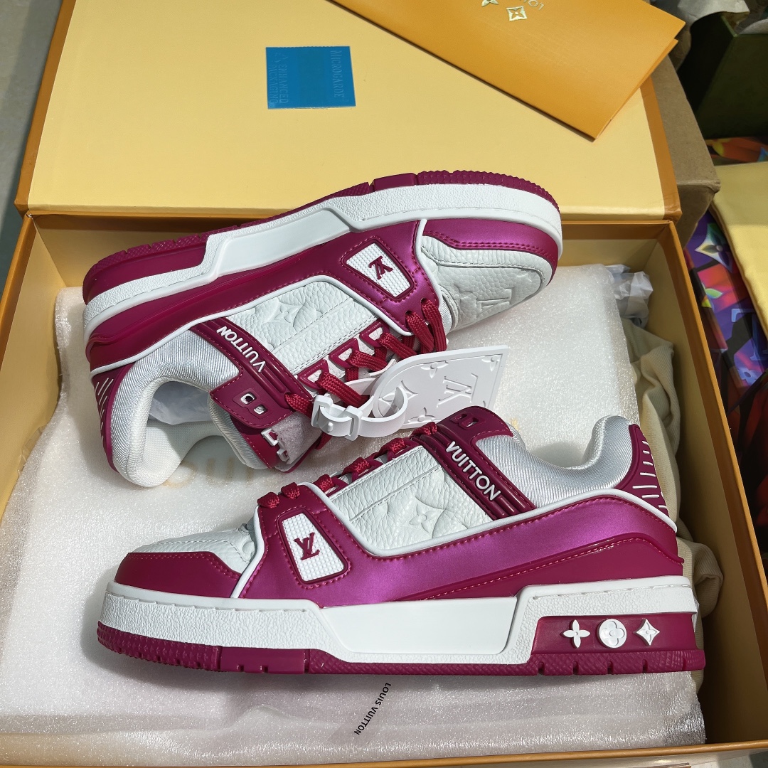 Women L*ouis V*uitton Top Sneakers