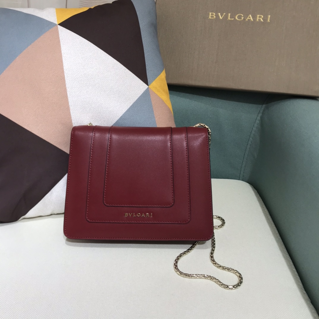 B*vlgari Top Bag 20*14*4.5cm