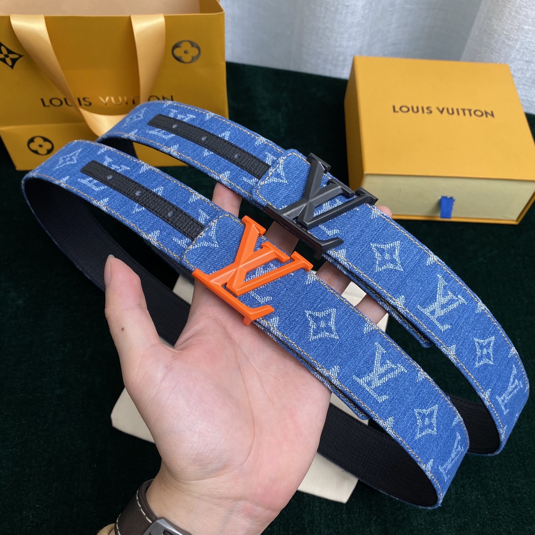 L*ouis V*uitton Belts Top Quality 40MM